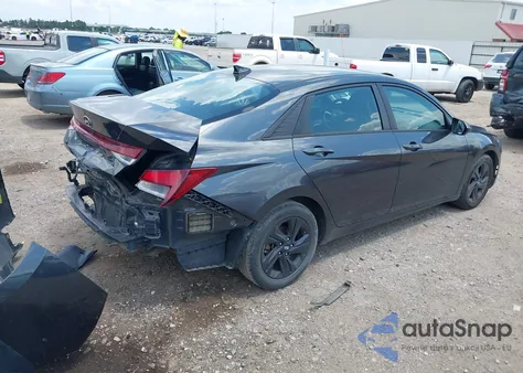 2021 Hyundai Elantra Sel из США, поврежденный, VIN 5NPLM4AG1MH009934